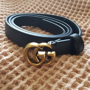 Leather belt